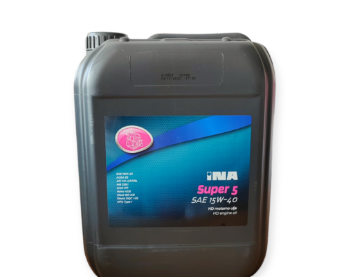 Ulje motorno INA SUPER 5 SAE 15W-40 API CG-4 10L