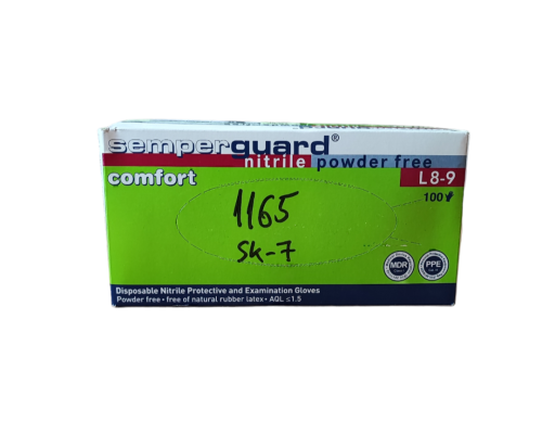 3000004108 Rukavice Jednokratne Nbr Vel.9l Semperguard