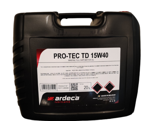 Ulje Ardeca Pro Tec Td 15w 40, 20l